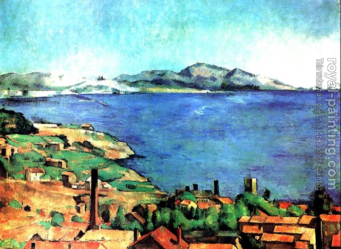 Paul Cezanne : The Bay of Marseilles, view from L'Estaque